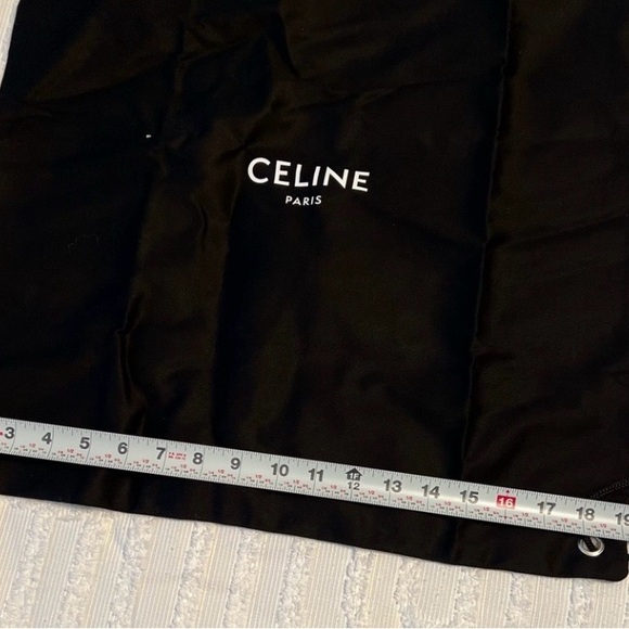 Celine Black Drawstring Backpack - Picture 4 of 5